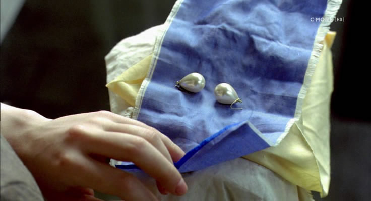 戴珍珠耳环的少女剧照的剧照