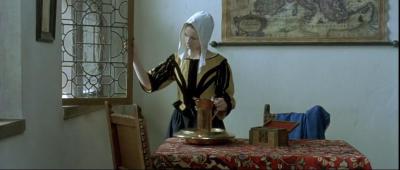 戴珍珠耳环的少女剧照的剧照