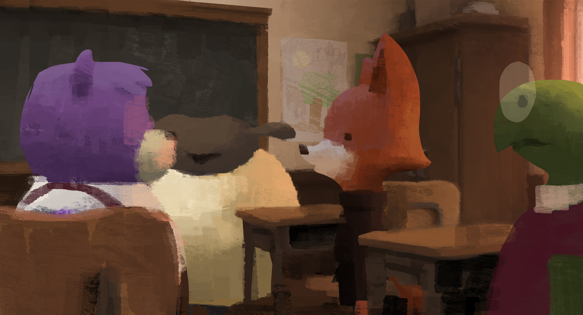 守坝员剧照的剧照