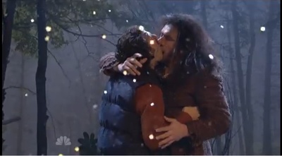 周六夜现场：詹姆斯·弗兰科/妮琪·米娜剧照的剧照