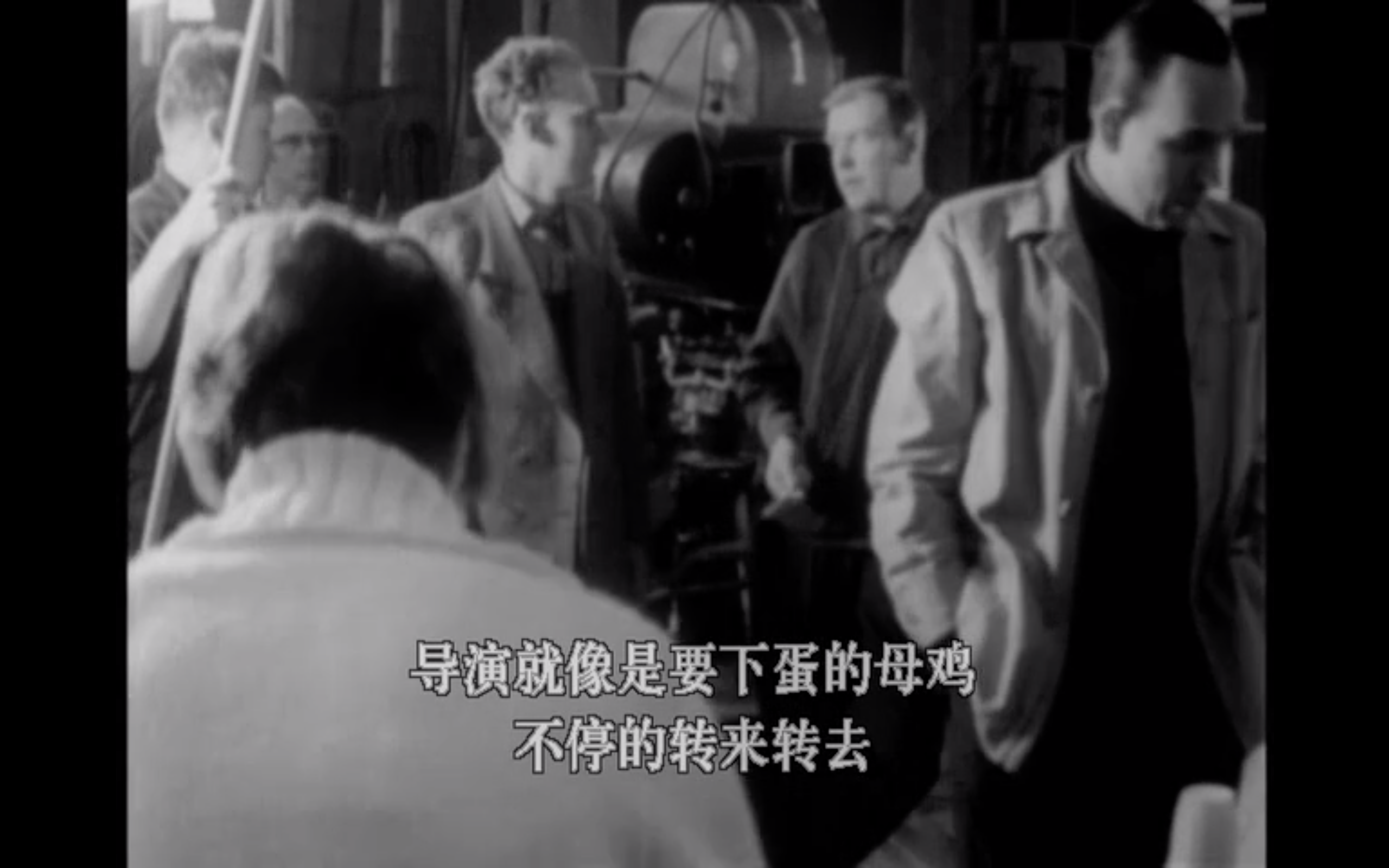 英格玛·伯格曼拍电影剧照的剧照