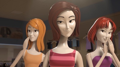 雕塑大卫的出逃剧照的剧照