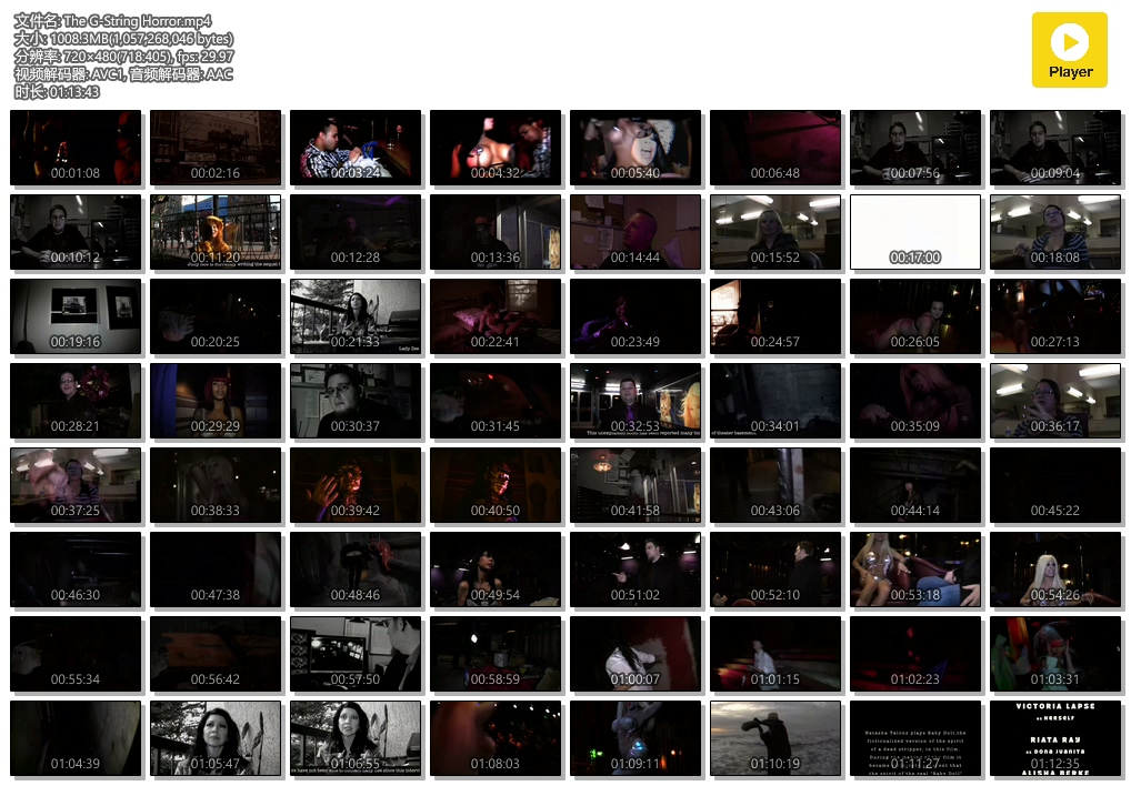 恐怖丁字裤剧照的剧照