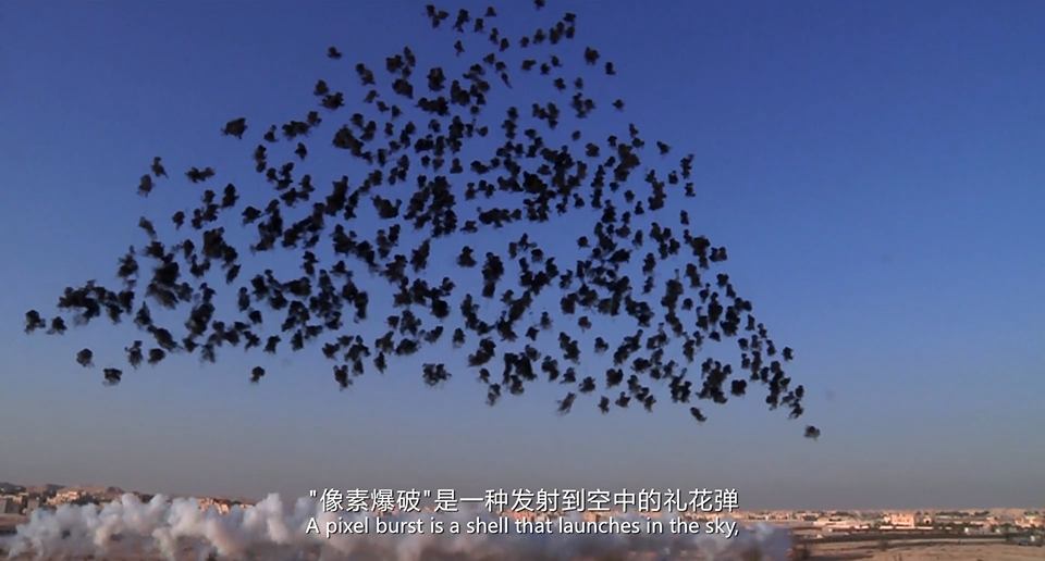 天梯：蔡国强的艺术剧照的剧照