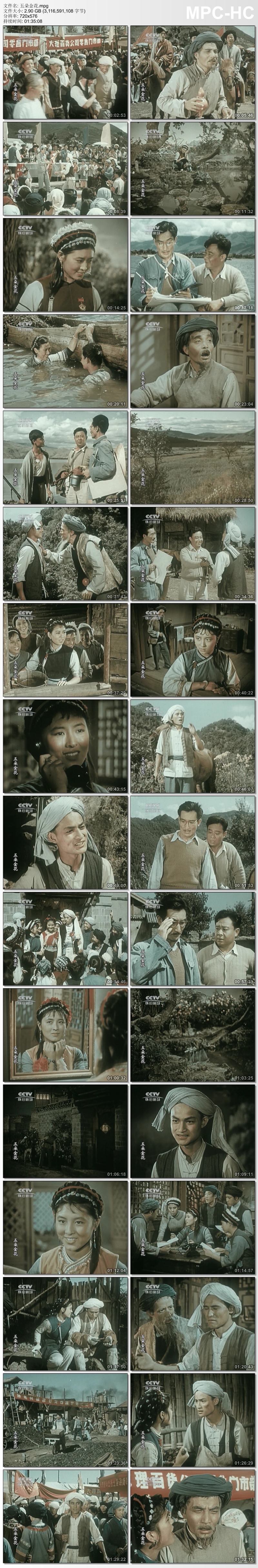 五朵金花剧照的剧照