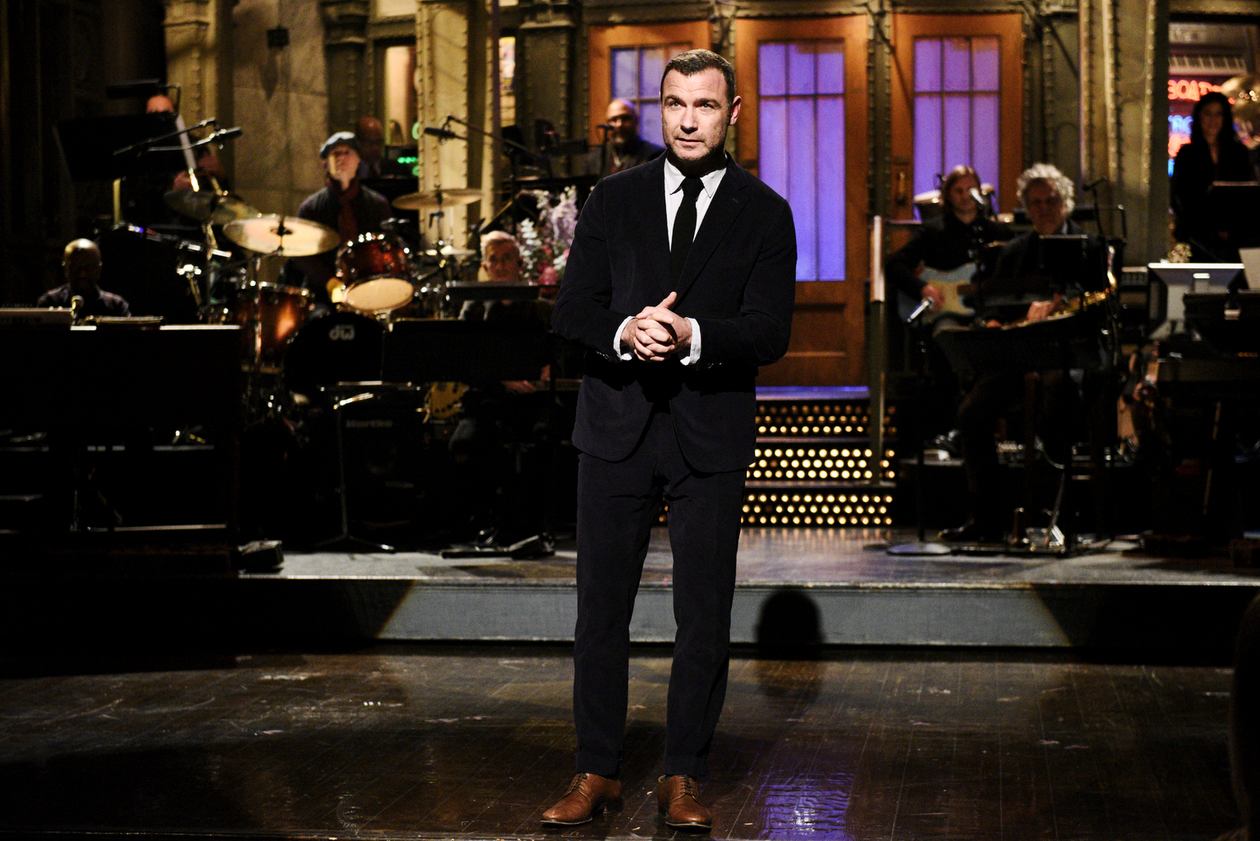 周六夜现场：列维·施瑞博尔/里尔·韦恩剧照的剧照