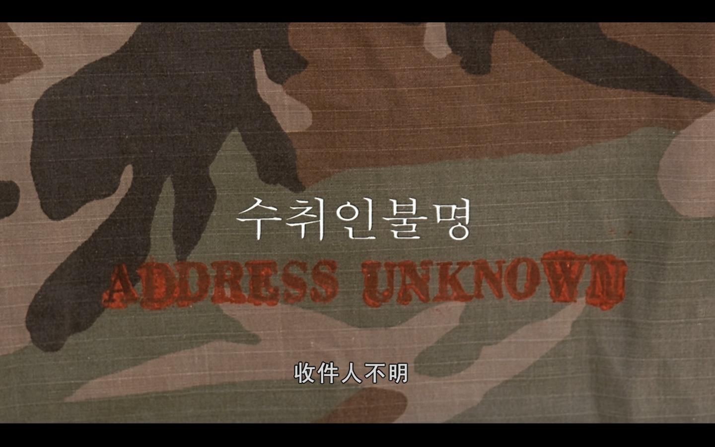 收件人不详剧照的剧照