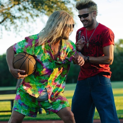 海滩流浪汉剧照的剧照