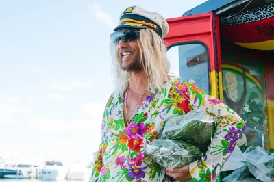 海滩流浪汉剧照的剧照