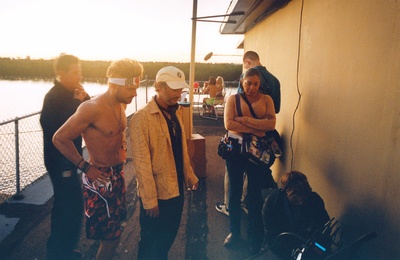 海滩流浪汉剧照的剧照