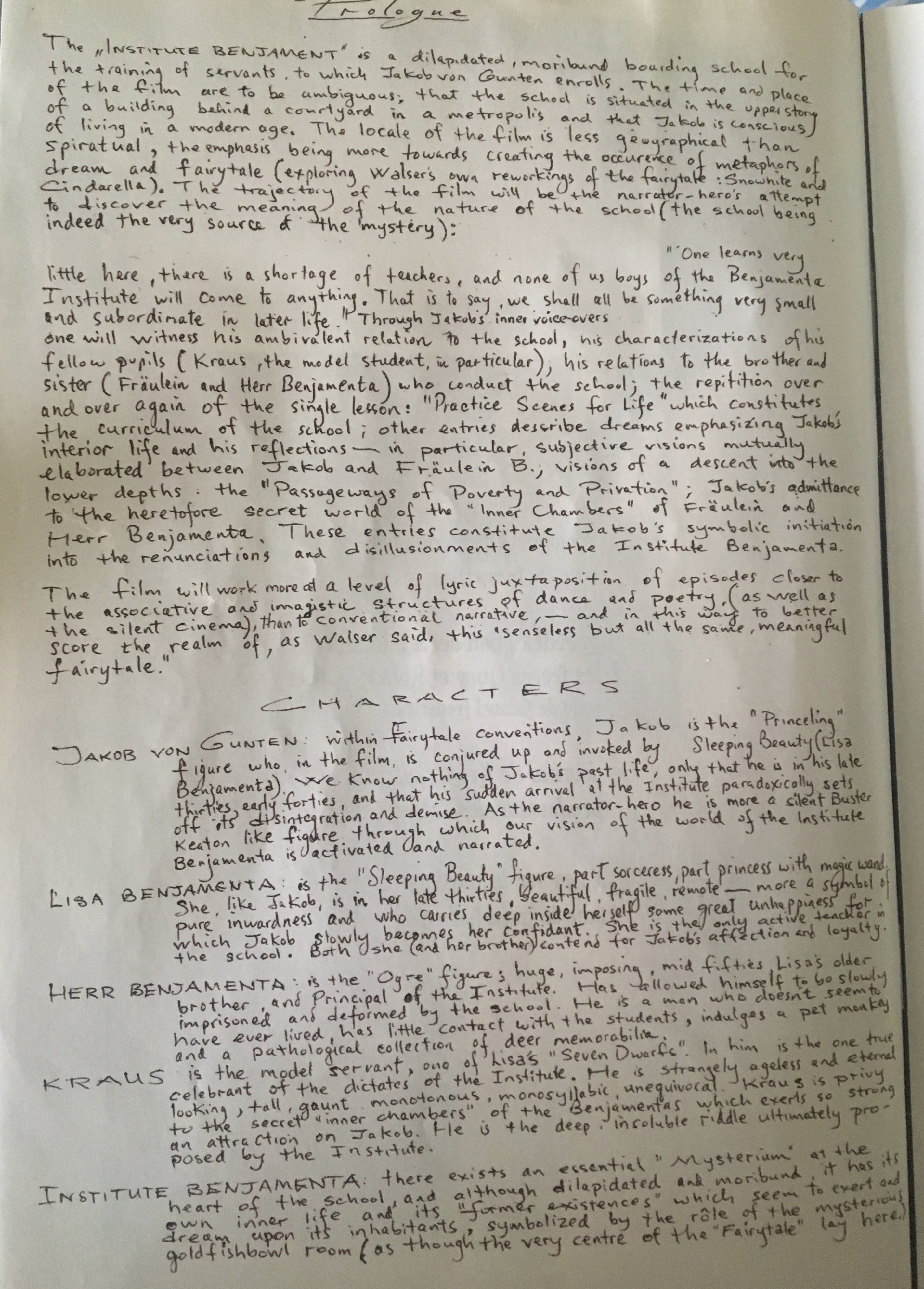 本杰明学院剧照的剧照