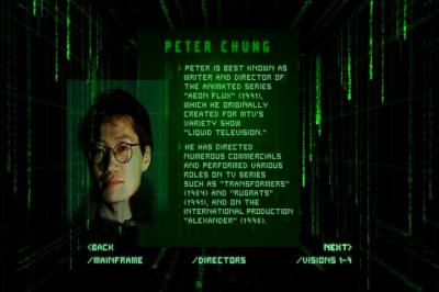 黑客帝国动画版剧照的剧照