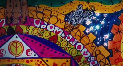 制造伍德斯托克音乐节剧照的剧照