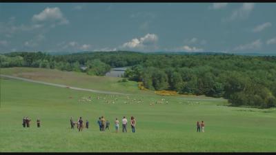 制造伍德斯托克音乐节剧照的剧照