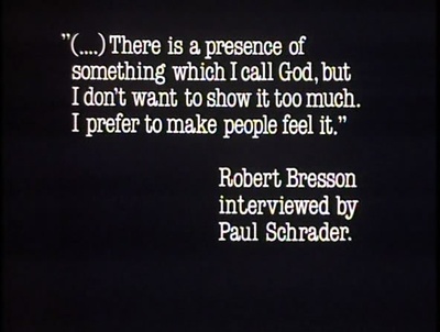 通往布列松之路剧照的剧照