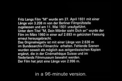 M就是凶手剧照的剧照