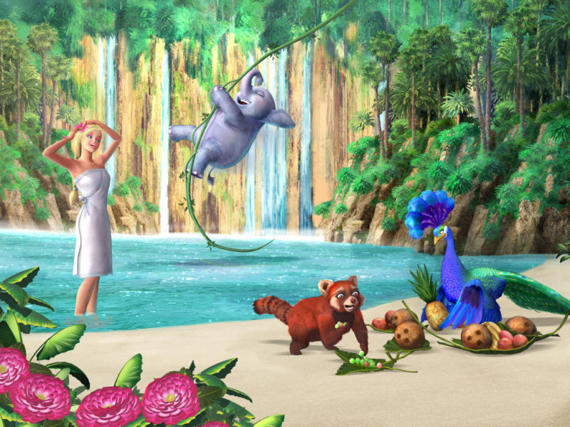 芭比之森林公主剧照的剧照