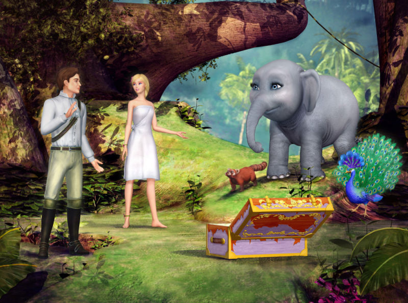 芭比之森林公主剧照的剧照