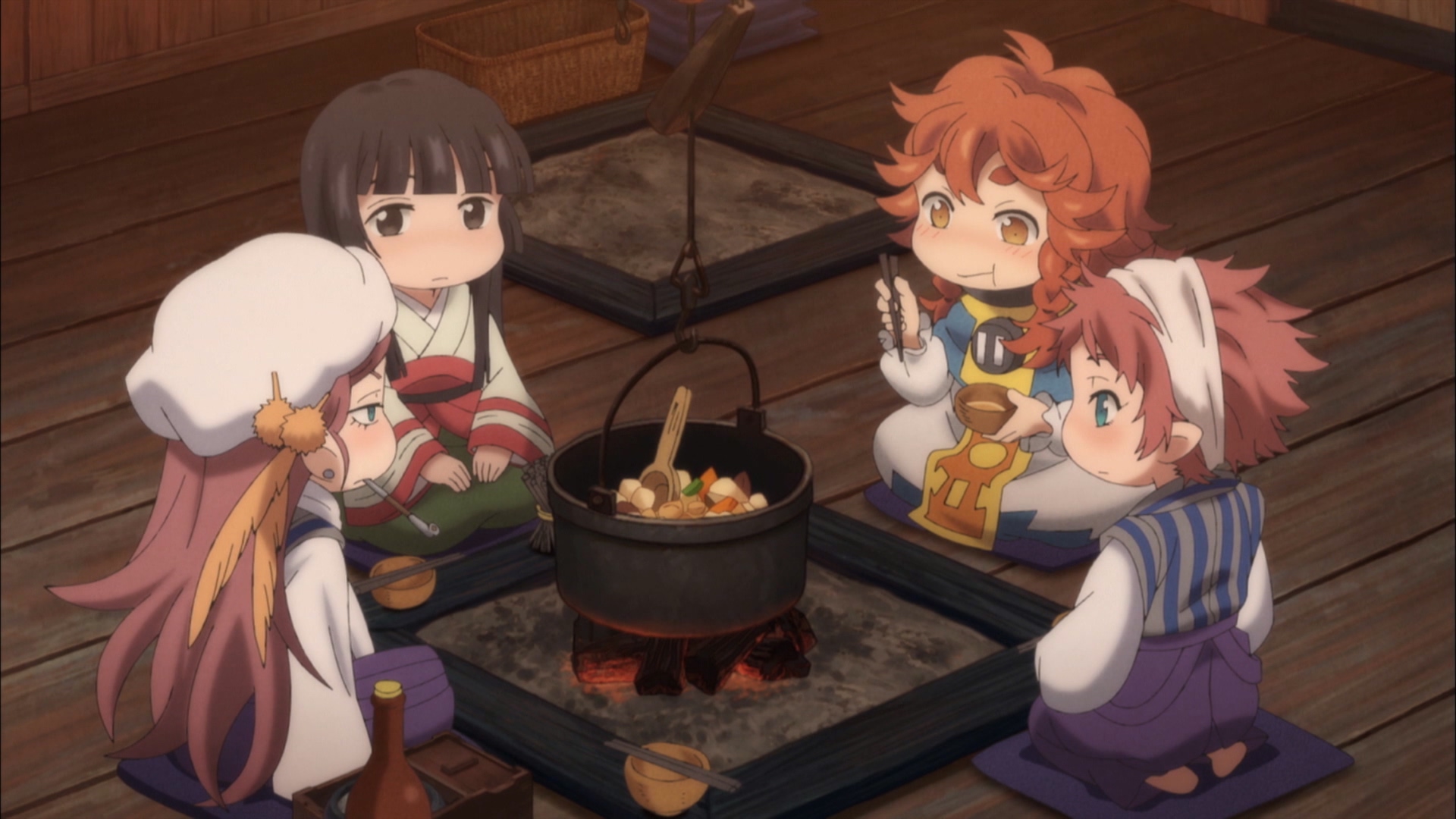 哈库梅伊与蜜珂析OVA：螺丝与床 / 地炉与博弈剧照的剧照