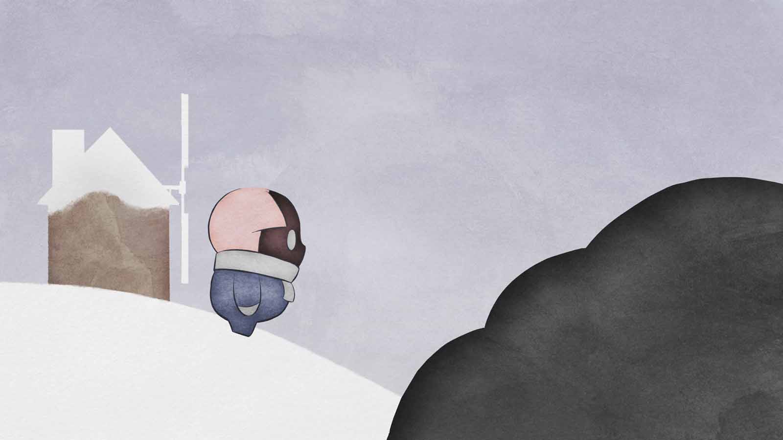 守坝员的诗剧照的剧照