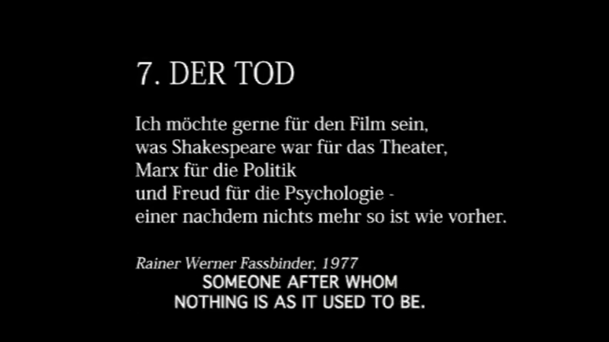 法斯宾德：无索求地爱剧照的剧照