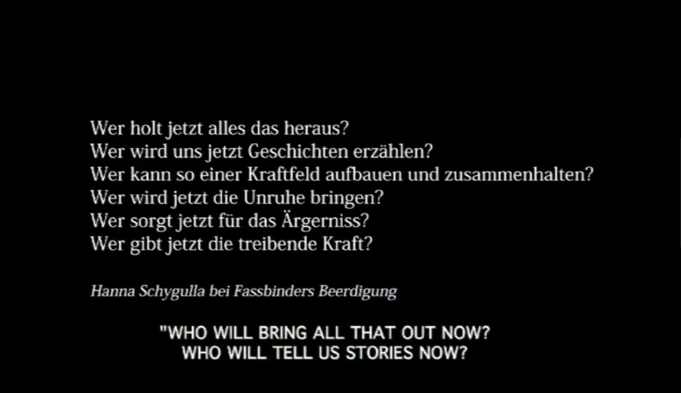 法斯宾德：无索求地爱剧照的剧照