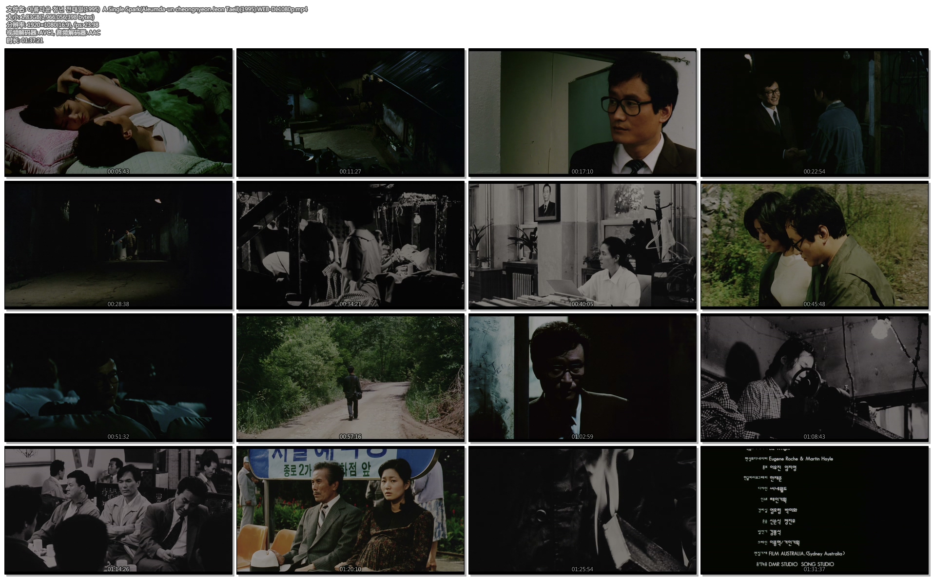 美丽青年全泰壹剧照的剧照