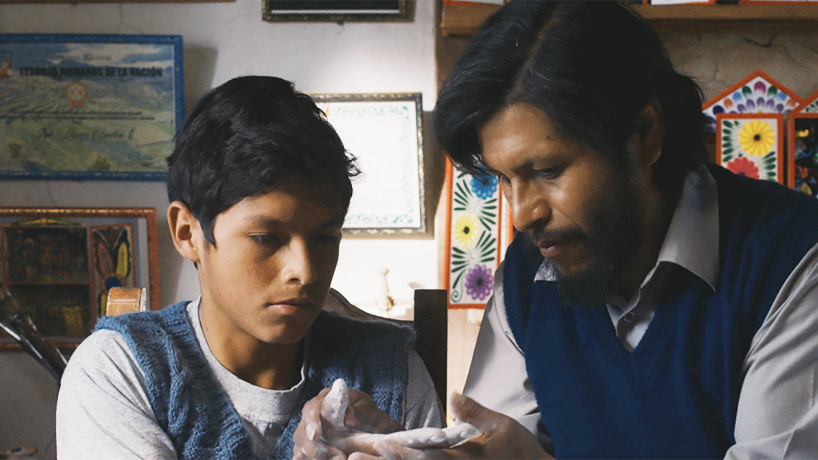 彩塑男孩剧照的剧照