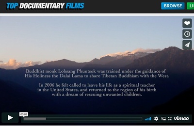 扎西和僧侣剧照的剧照