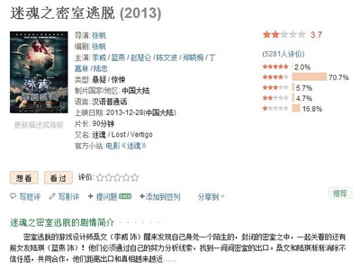 迷魂之密室逃脱剧照的剧照