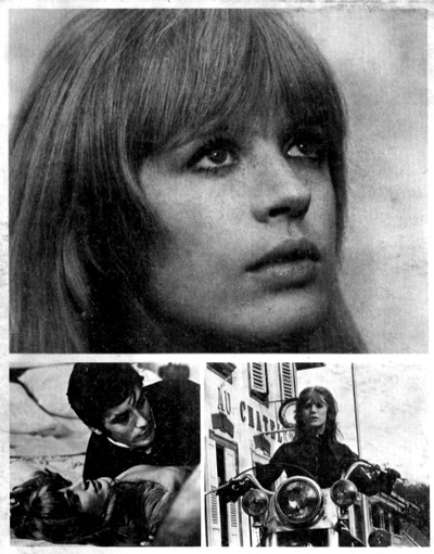 摩托车上的女孩剧照的剧照