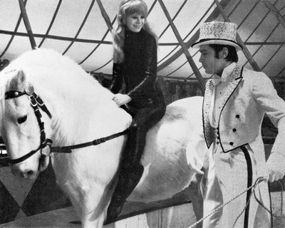 摩托车上的女孩剧照的剧照