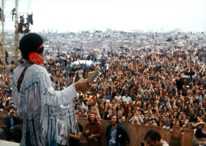 吉米·亨德里克斯：伍德斯托克现场剧照的剧照