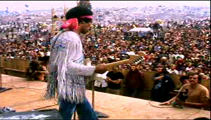 吉米·亨德里克斯：伍德斯托克现场剧照的剧照