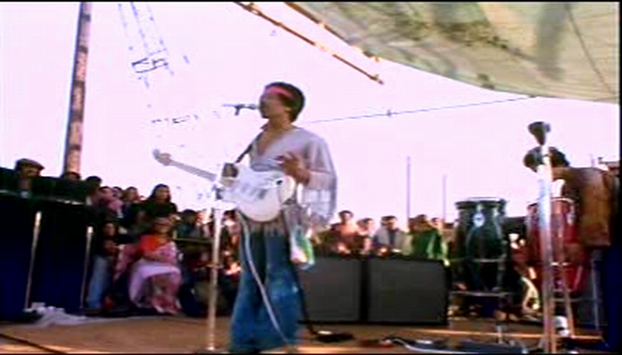 吉米·亨德里克斯：伍德斯托克现场剧照的剧照