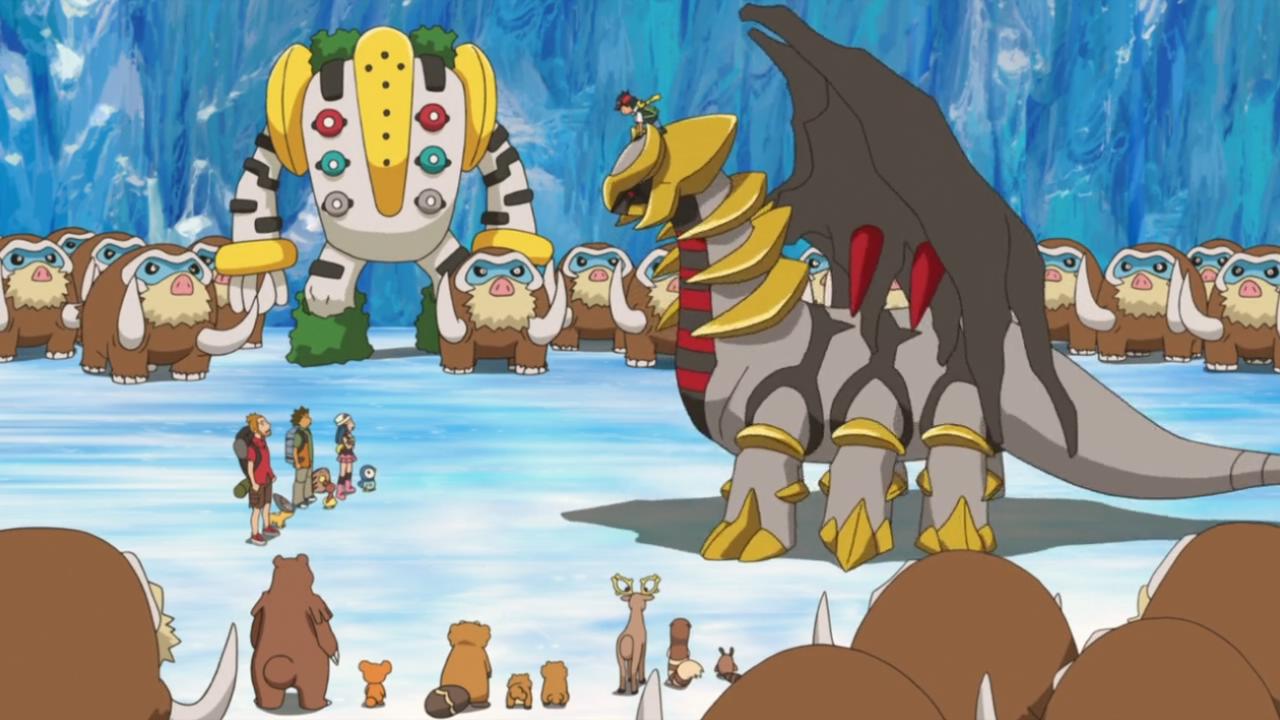 宠物小精灵：冥王龙与冰空的花束雪米剧照的剧照