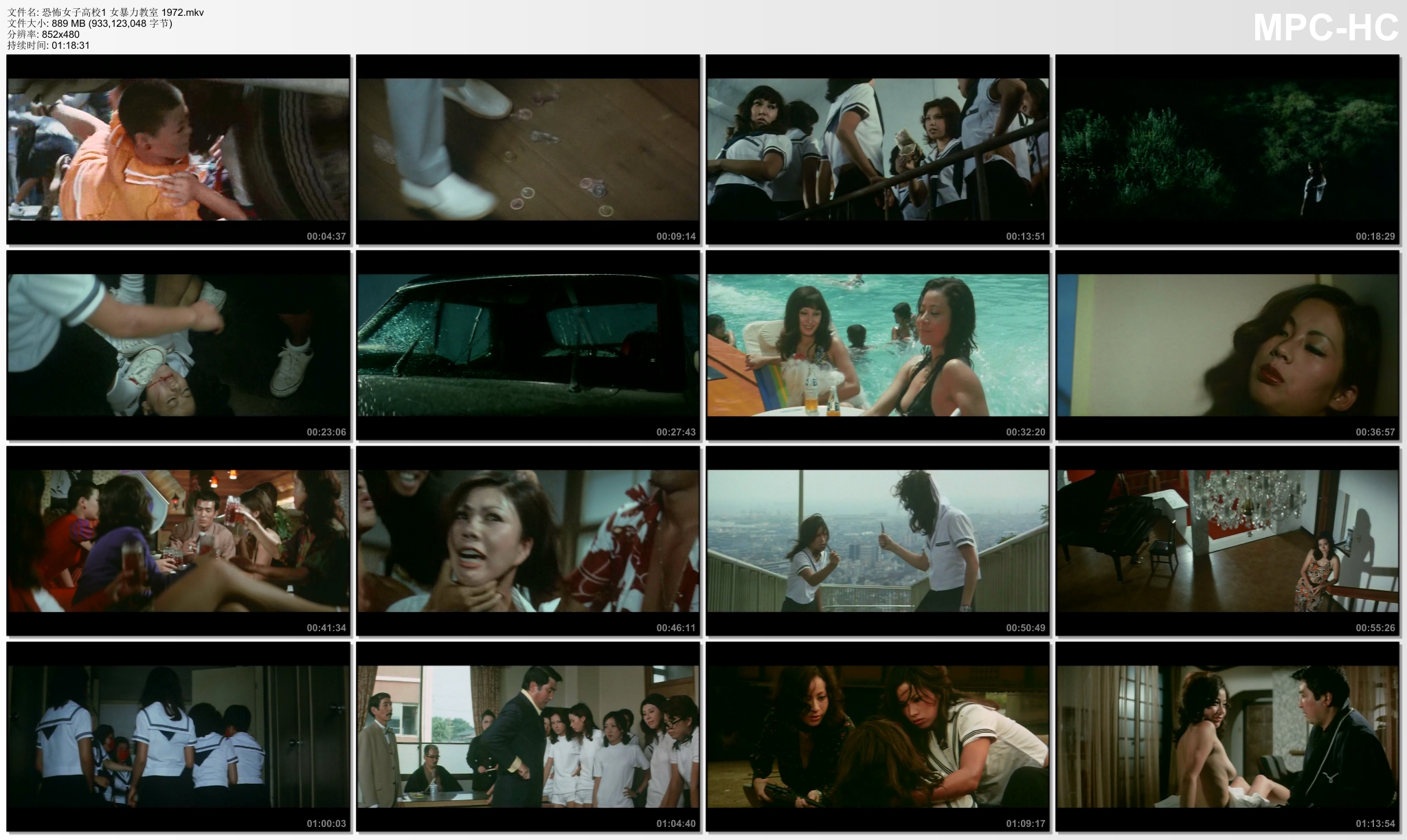 恐怖女子高校　女暴力教室剧照的剧照