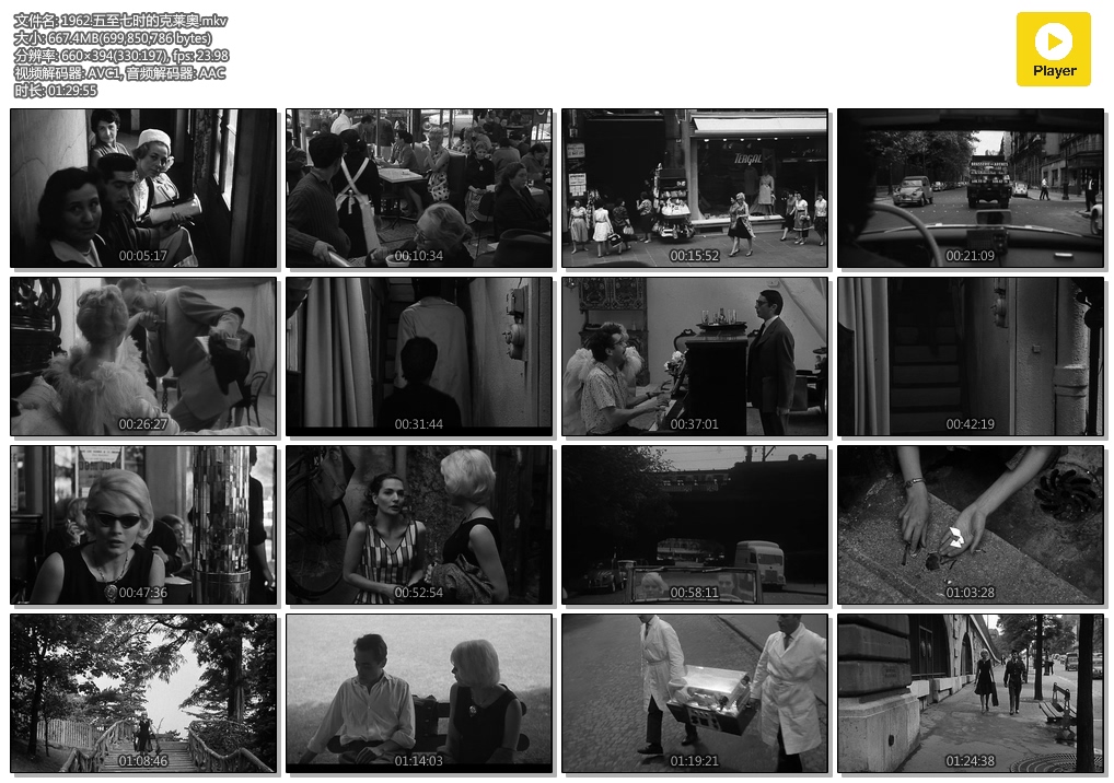 五至七时的克莱奥剧照的剧照