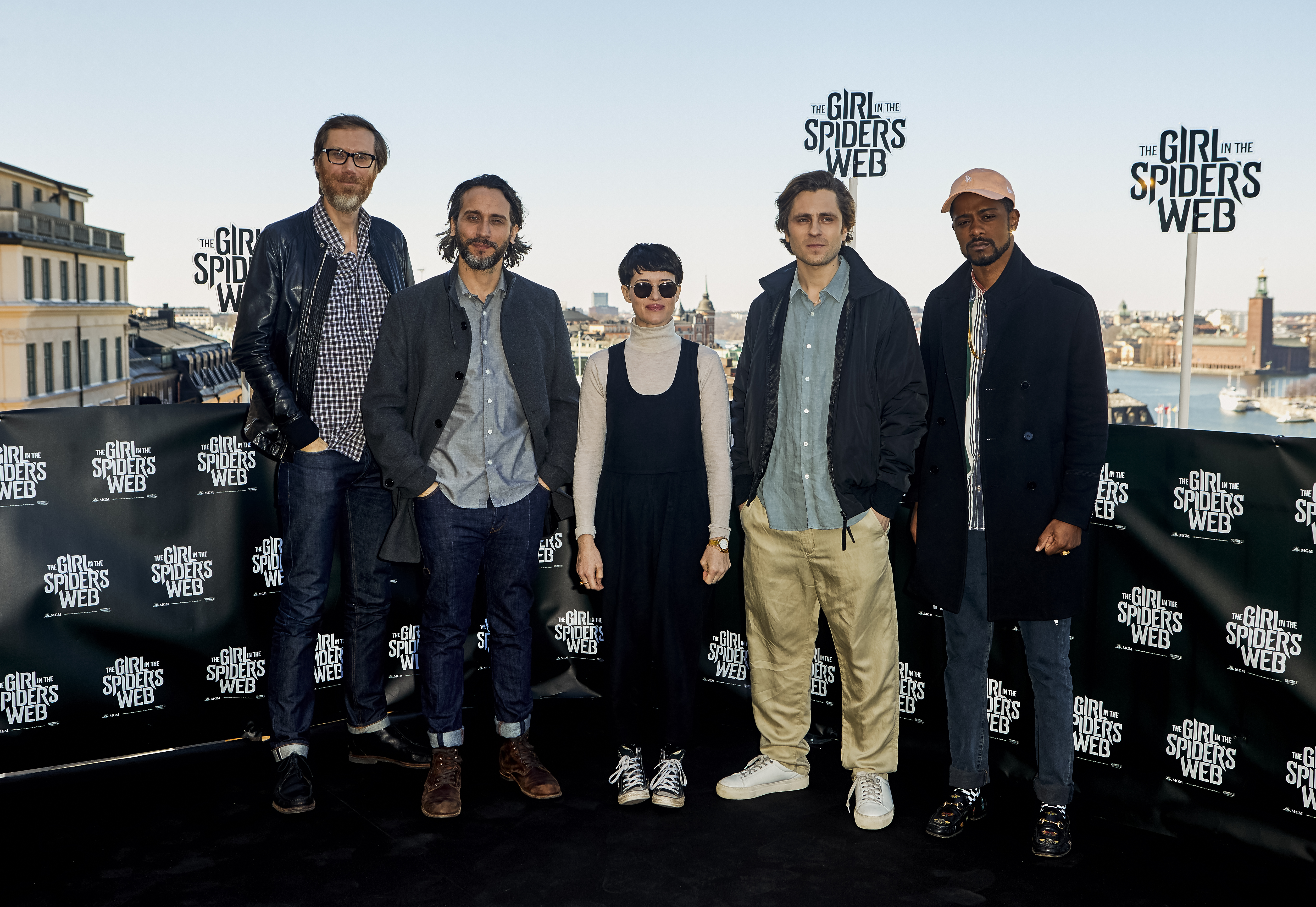 蜘蛛网中的女孩剧照的剧照