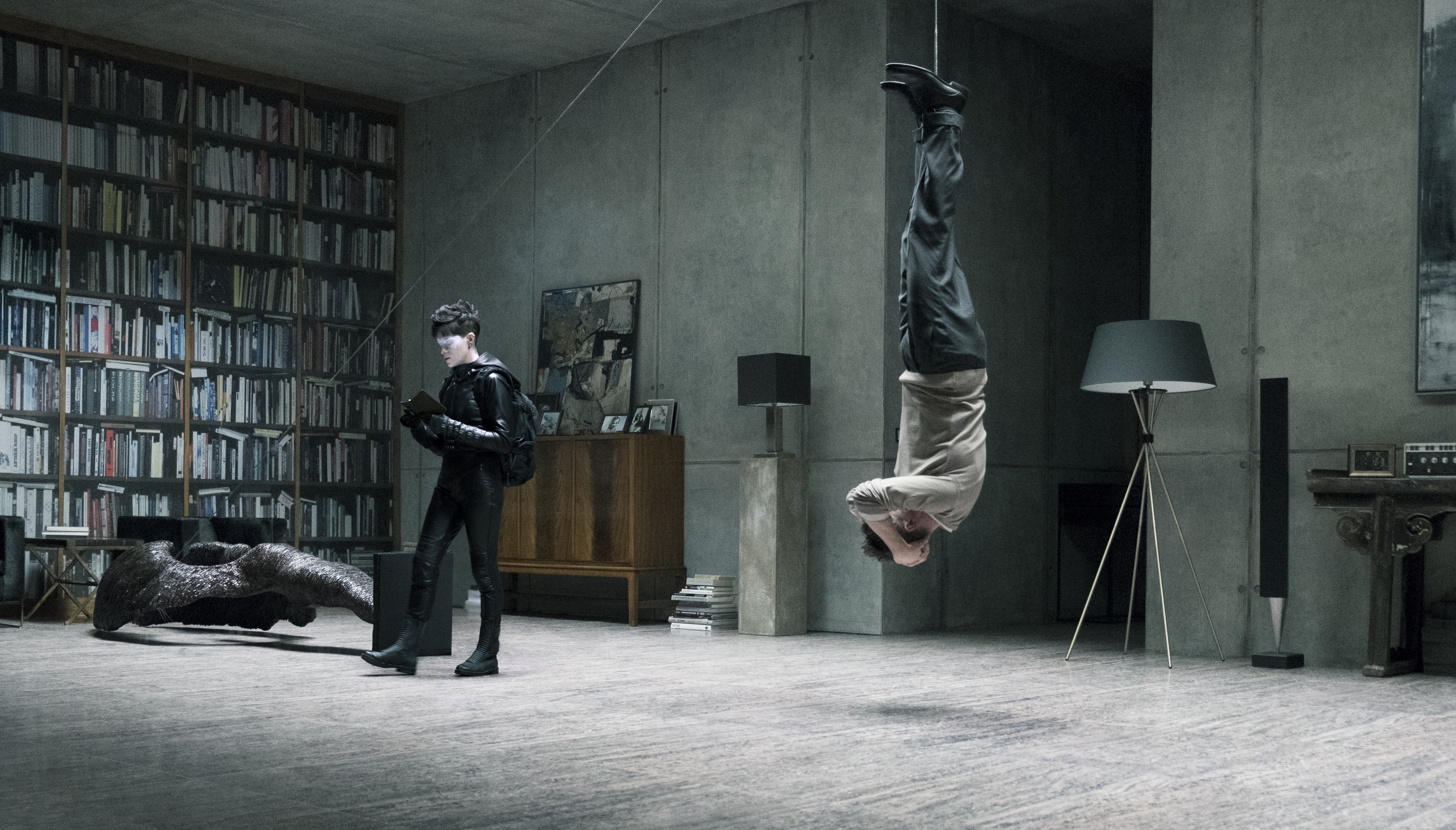 蜘蛛网中的女孩剧照的剧照