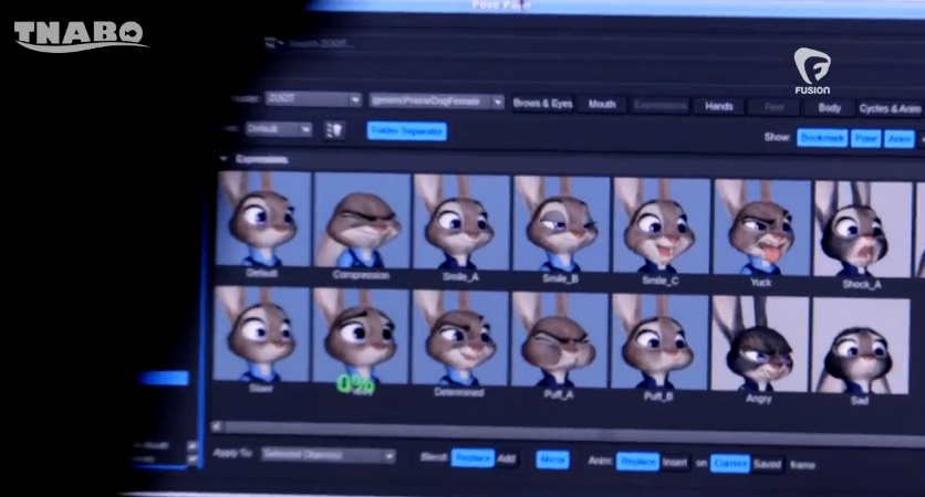 构建《疯狂动物城》剧照的剧照