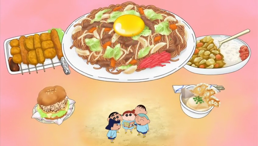 蜡笔小新：超级美味B级美食大逃亡剧照的剧照