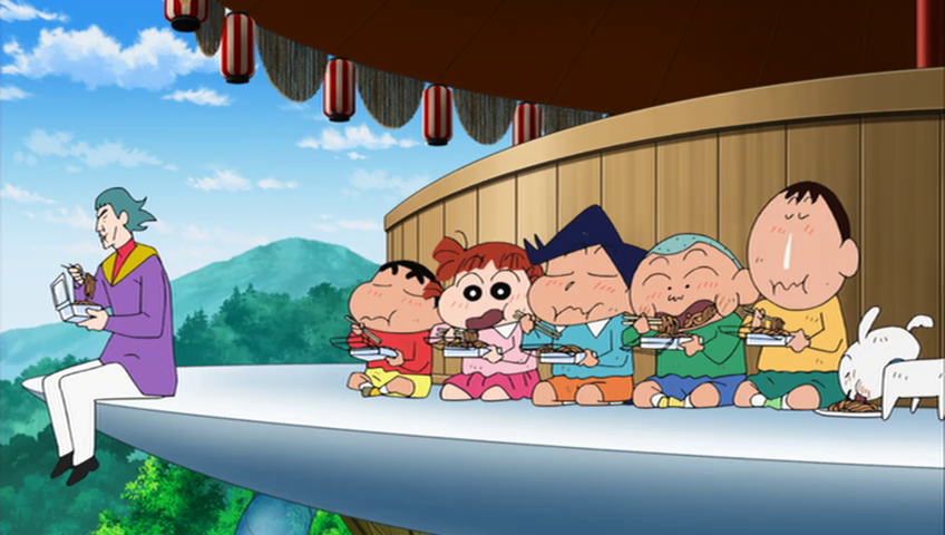 蜡笔小新：超级美味B级美食大逃亡剧照的剧照