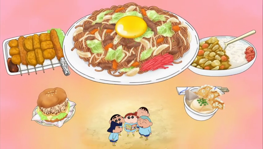 蜡笔小新：超级美味B级美食大逃亡剧照的剧照