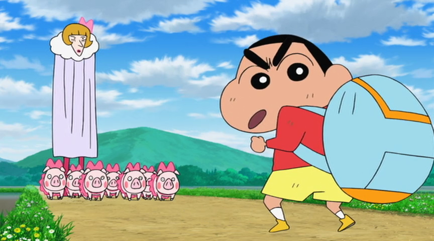 蜡笔小新：超级美味B级美食大逃亡剧照的剧照