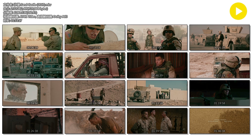 沙堡剧照的剧照