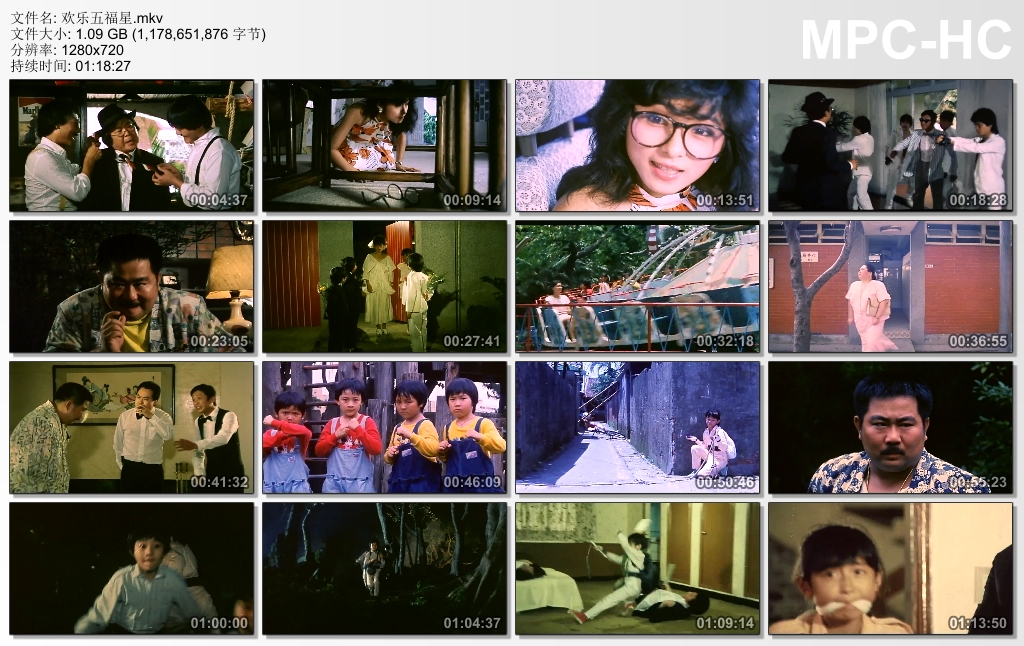 欢乐五福星剧照的剧照