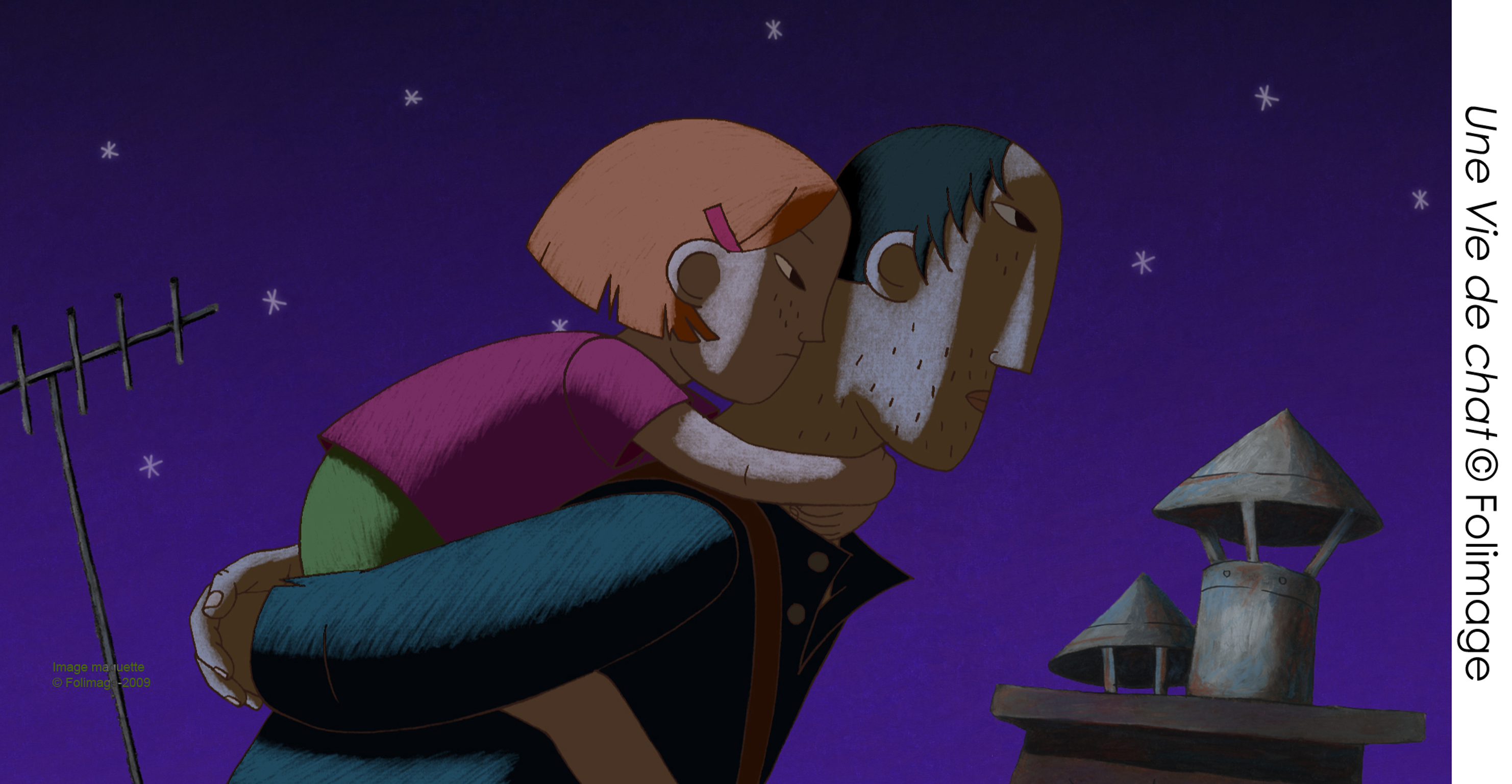 猫在巴黎剧照的剧照