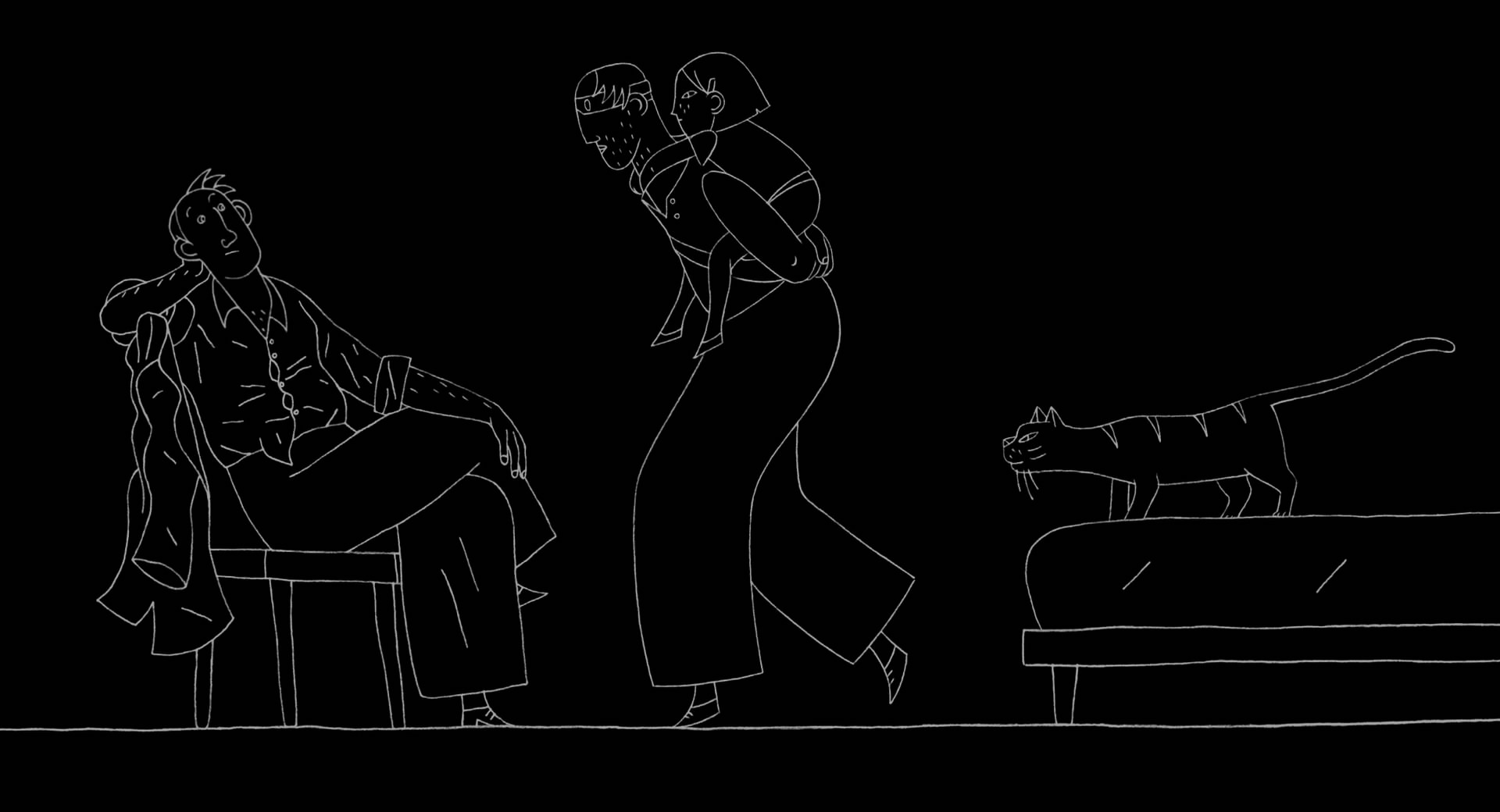 猫在巴黎剧照的剧照