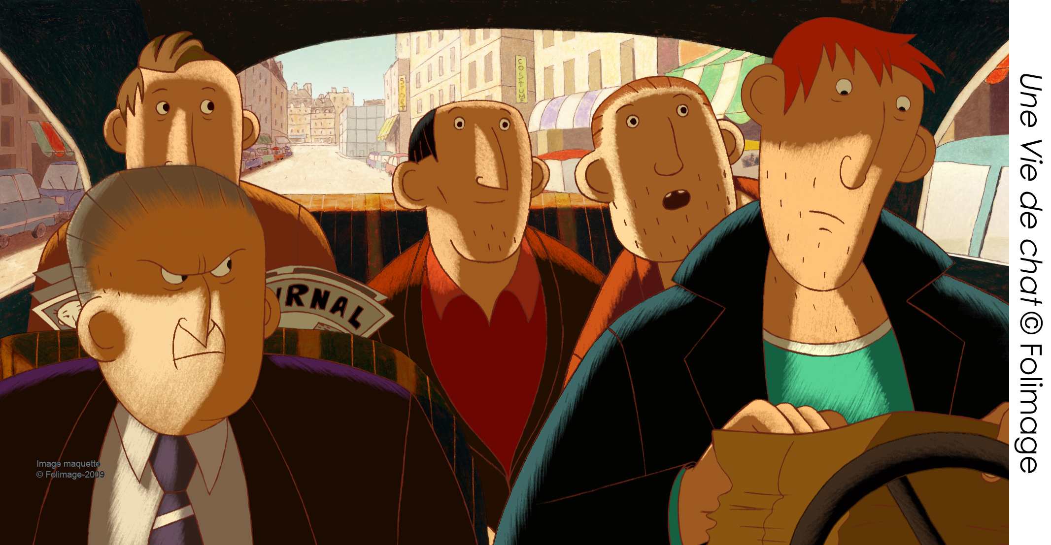 猫在巴黎剧照的剧照